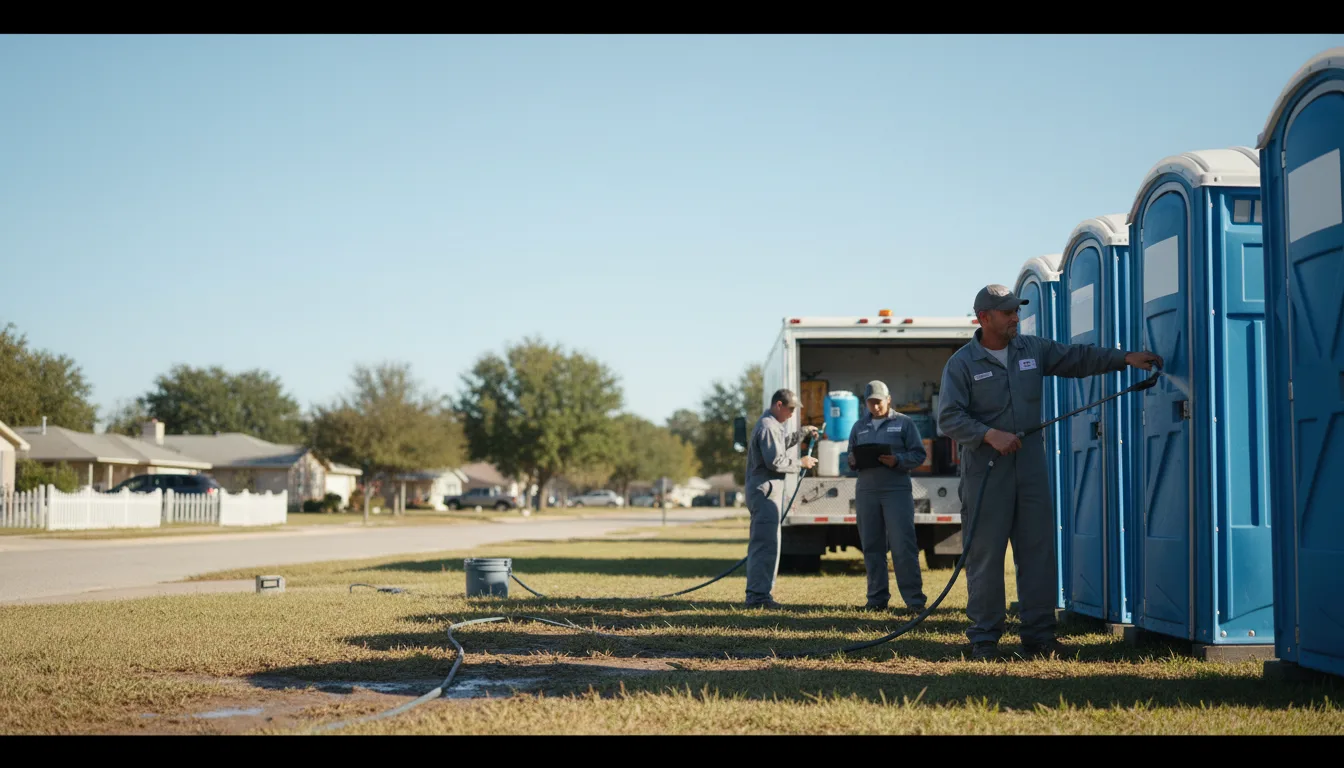 Long-Term Portable Toilet Rental in Eastville, VA near me